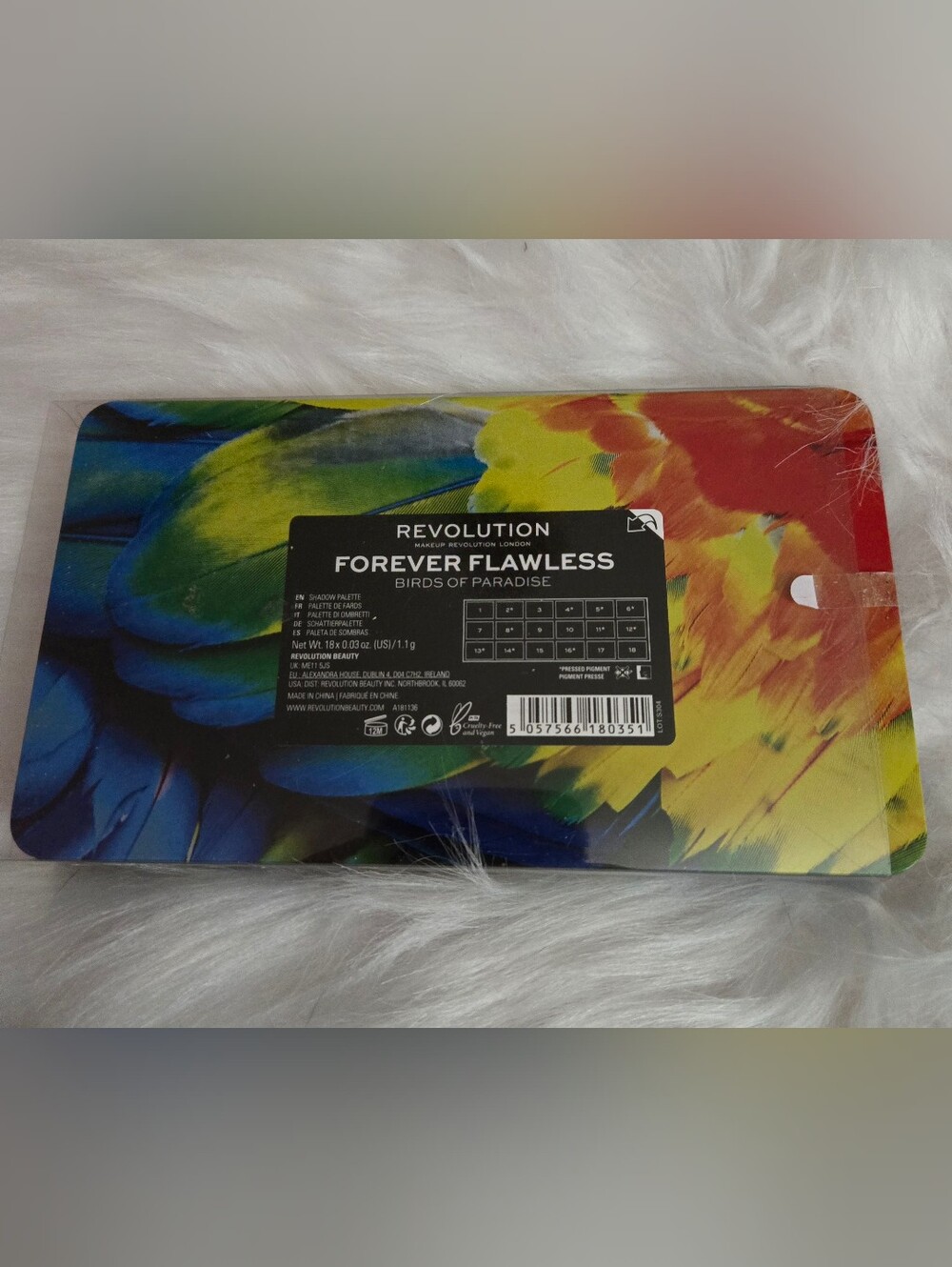 Revolution London Birds of Paradise Eyeshadow Palette. NIB - Picture 2 of 4